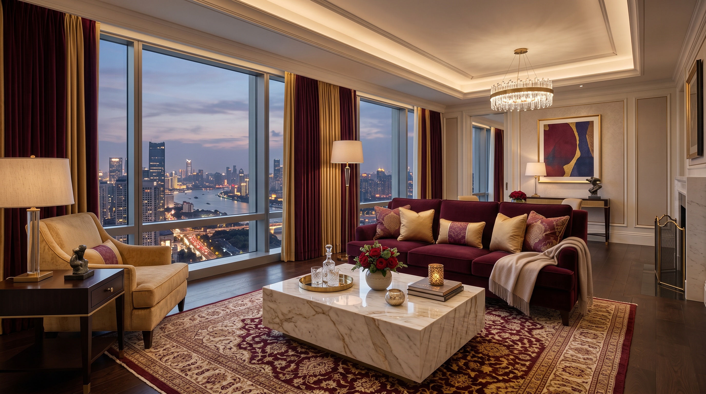 Salon d'une suite